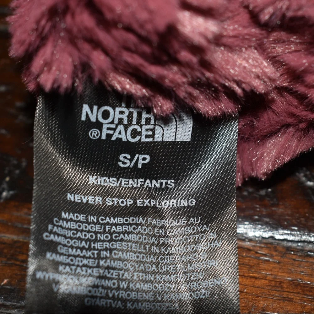 Plush Winter Gloves Youth Small North Face